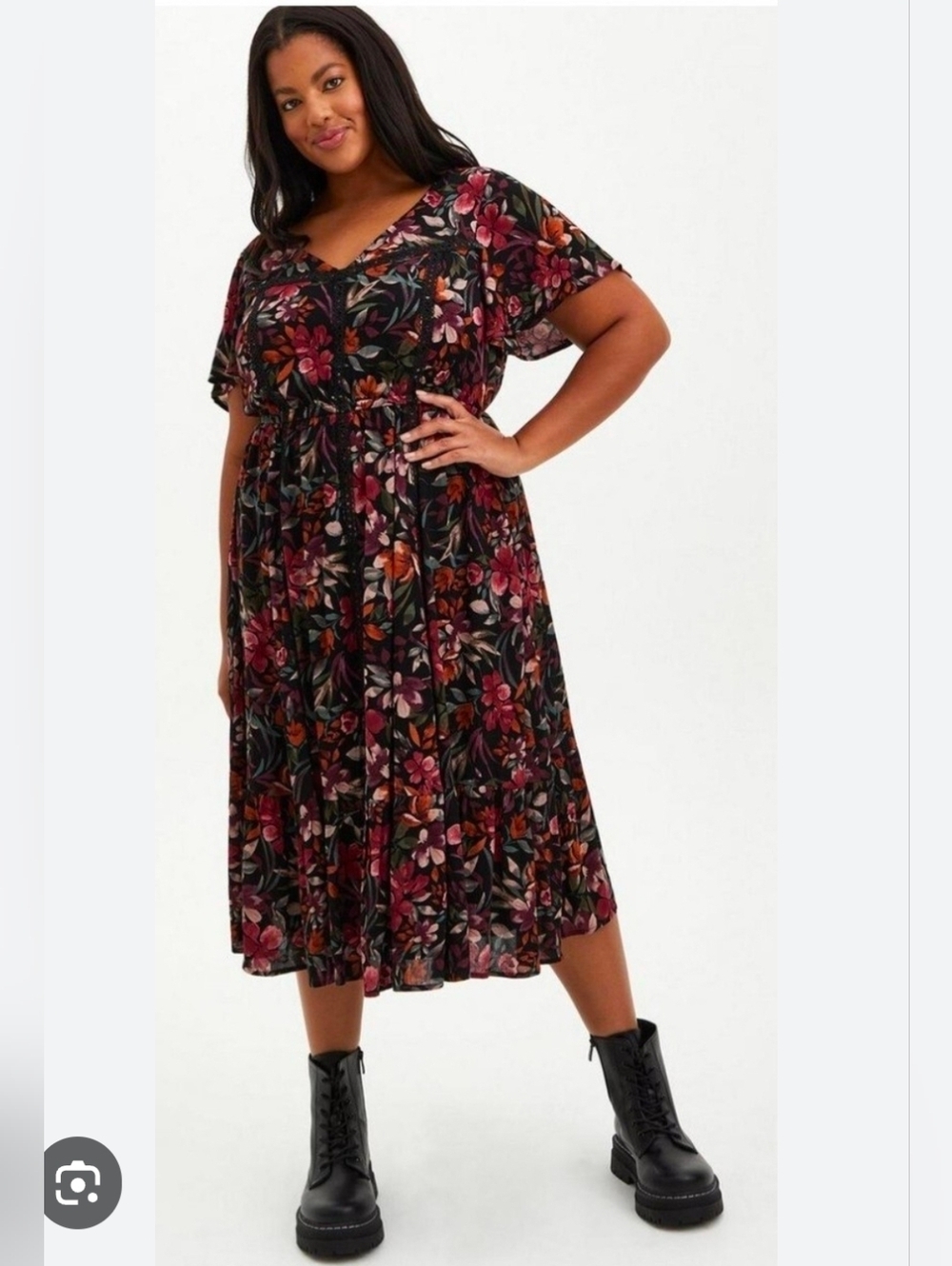 Torrid Size 2 Gauze Skater Dress